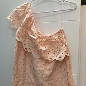 One should eyelet dress